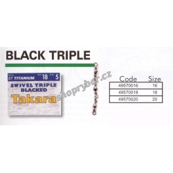 Obratlíky Triana Takara Black Triple